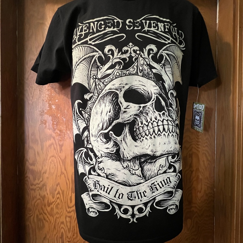 Avenged Sevenfold Black Graphic T-Shirt